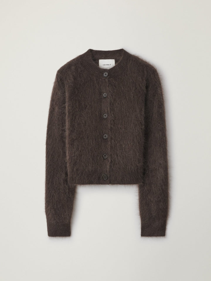 Lisa Yang - Azalea Cardigan in Wood Brushed - Kalifornia Jean Bar