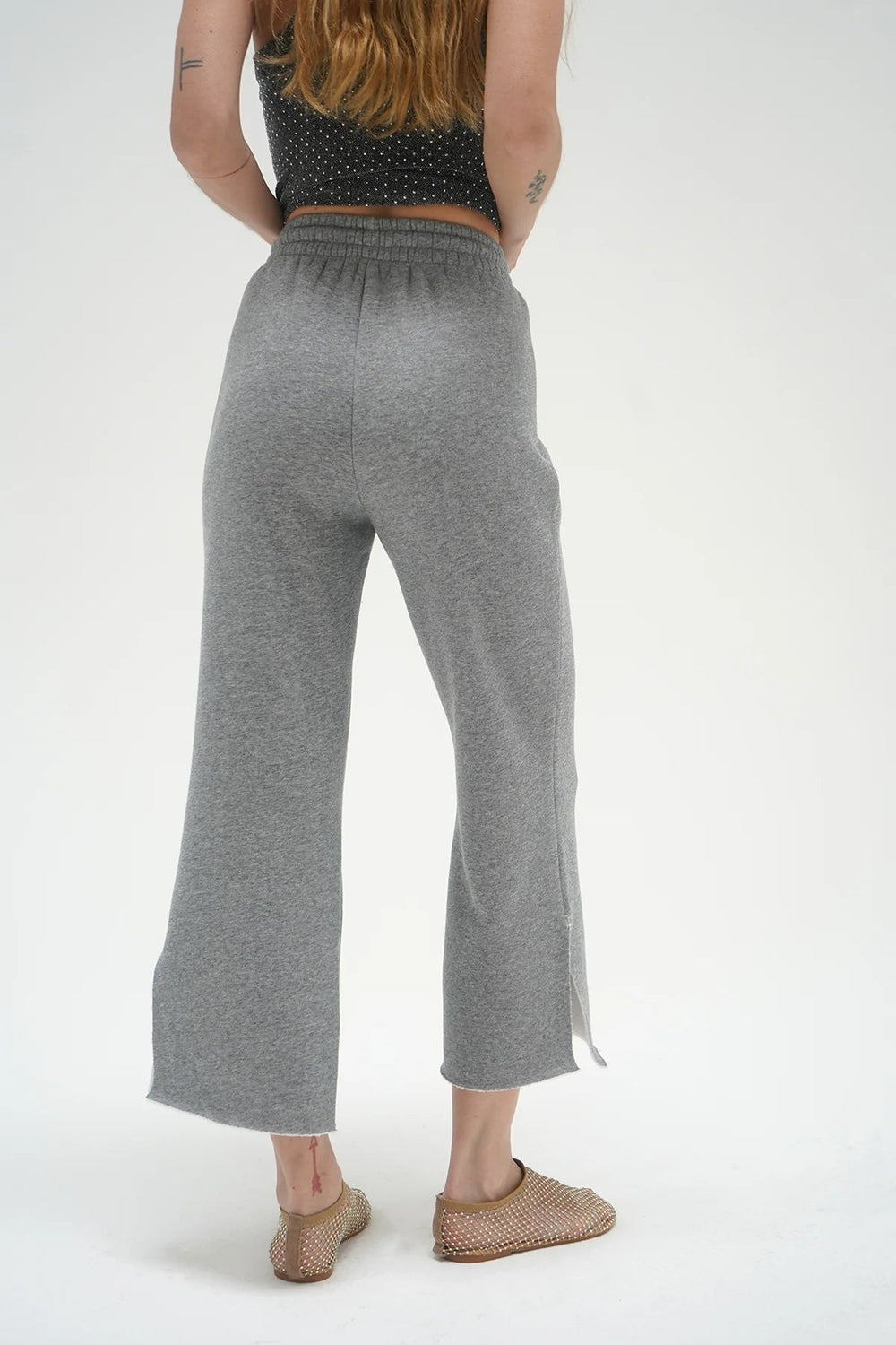 LNA Clothing - Skate Sweatpants in Vintage Heather Grey - Kalifornia Jean Bar