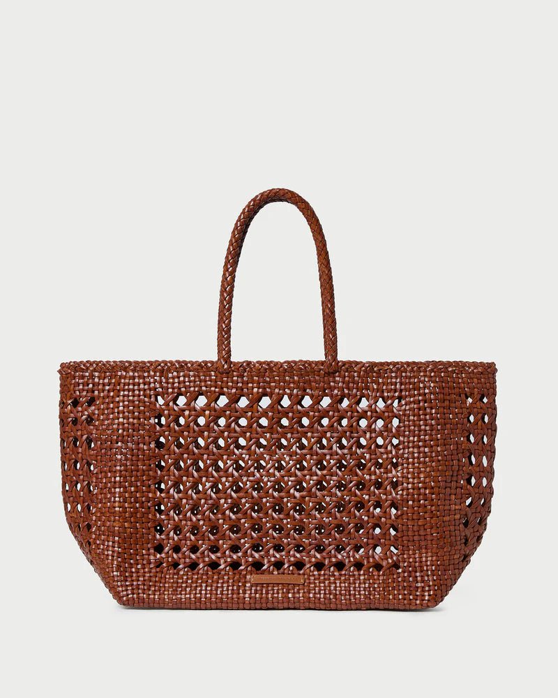 Loeffler Randall - Klara Saddle Open - Weave Tote Bag - Kalifornia Jean Bar