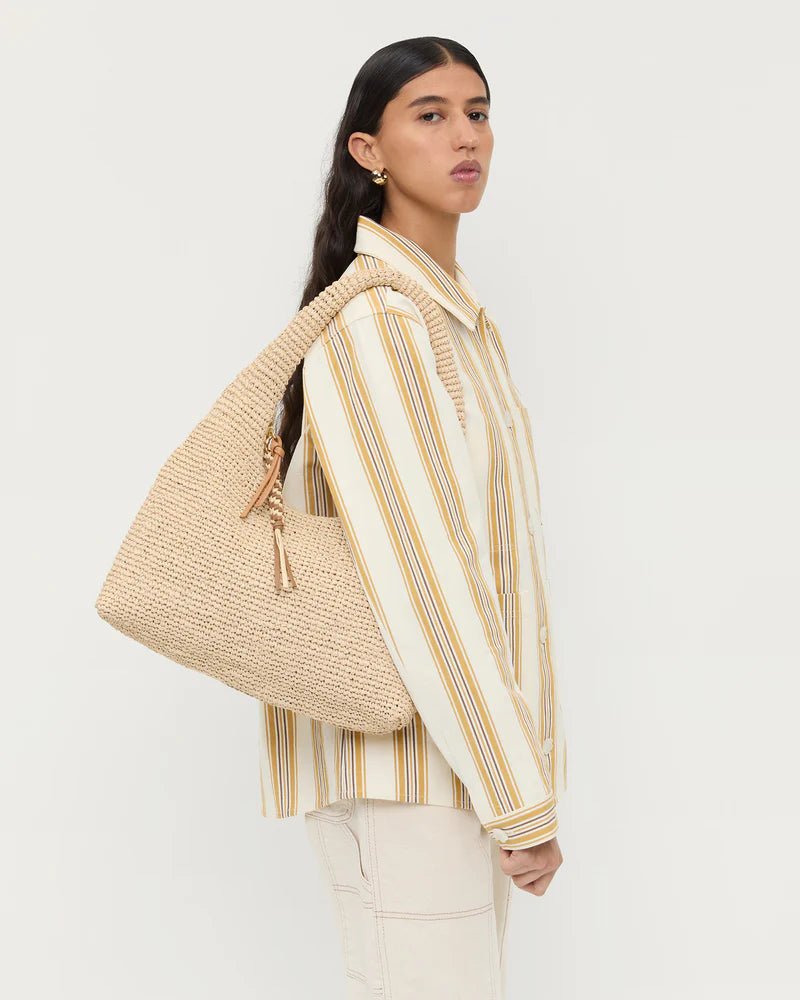 Loeffler Randall - WIllow Natural Woven Hobo Bag - Kalifornia Jean Bar