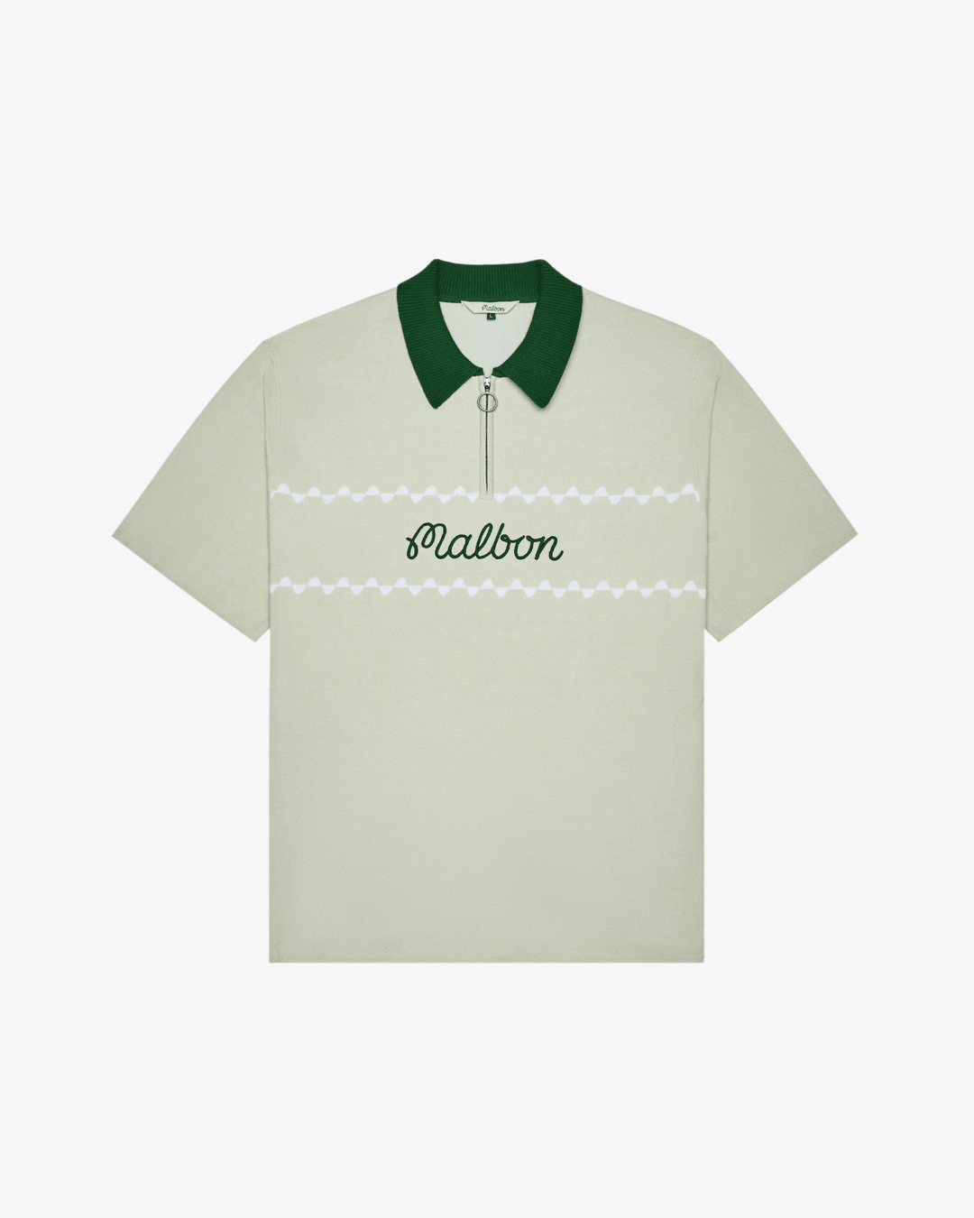 Malbon - Benny Polo Green Tint - Kalifornia Jean Bar