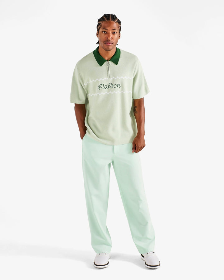 Malbon - Benny Polo Green Tint - Kalifornia Jean Bar