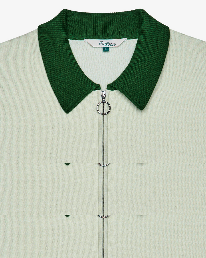 Malbon - Benny Polo Green Tint - Kalifornia Jean Bar