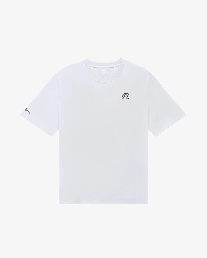 Malbon - Bermuda Championship Tee in White - Kalifornia Jean Bar