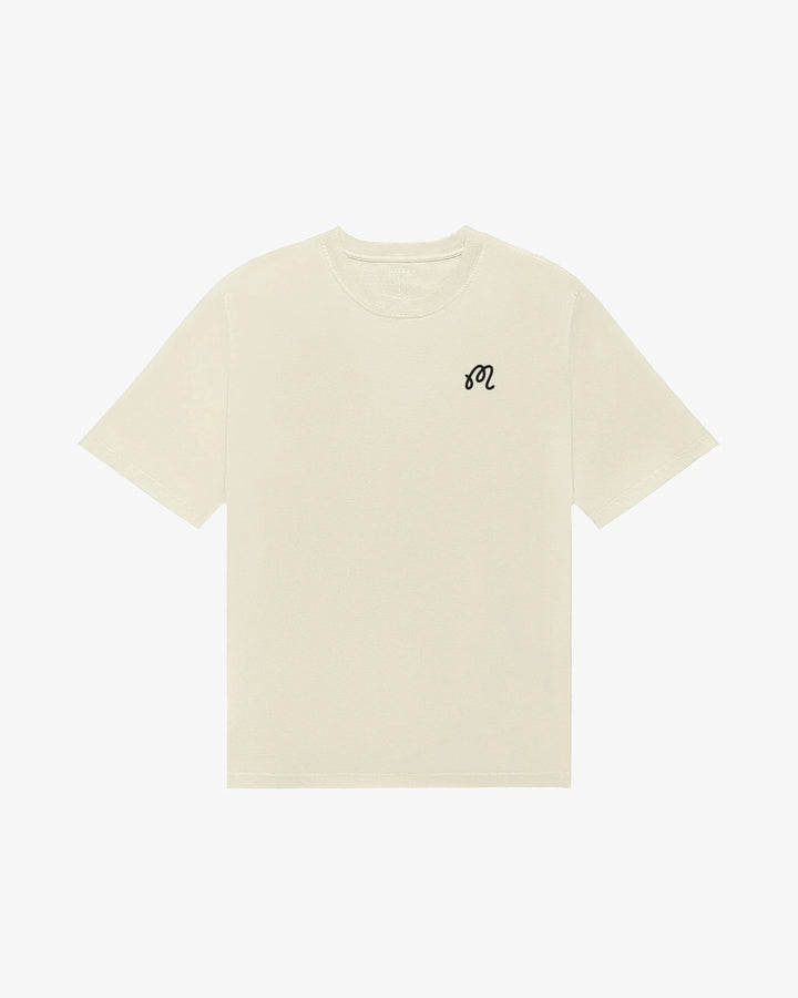 Malbon - Bermuda Origin Tee in Cream - Kalifornia Jean Bar