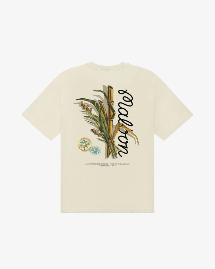 Malbon - Bermuda Origin Tee in Cream - Kalifornia Jean Bar