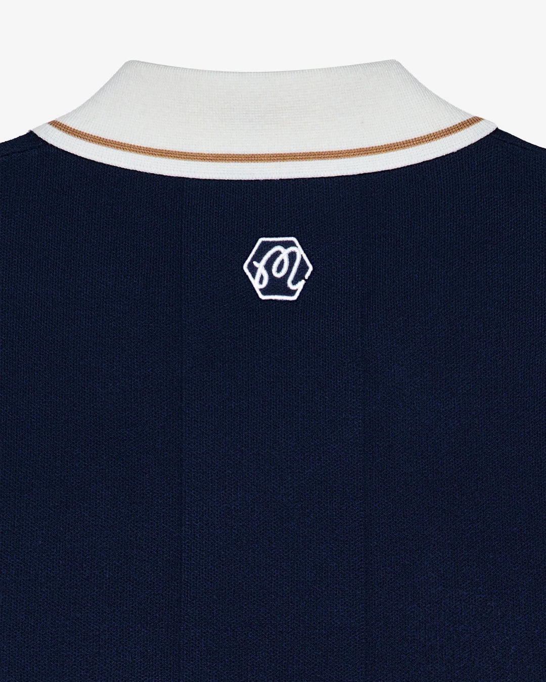 Malbon - Bettinardi Knit Polo in Maritime Blue - Kalifornia Jean Bar