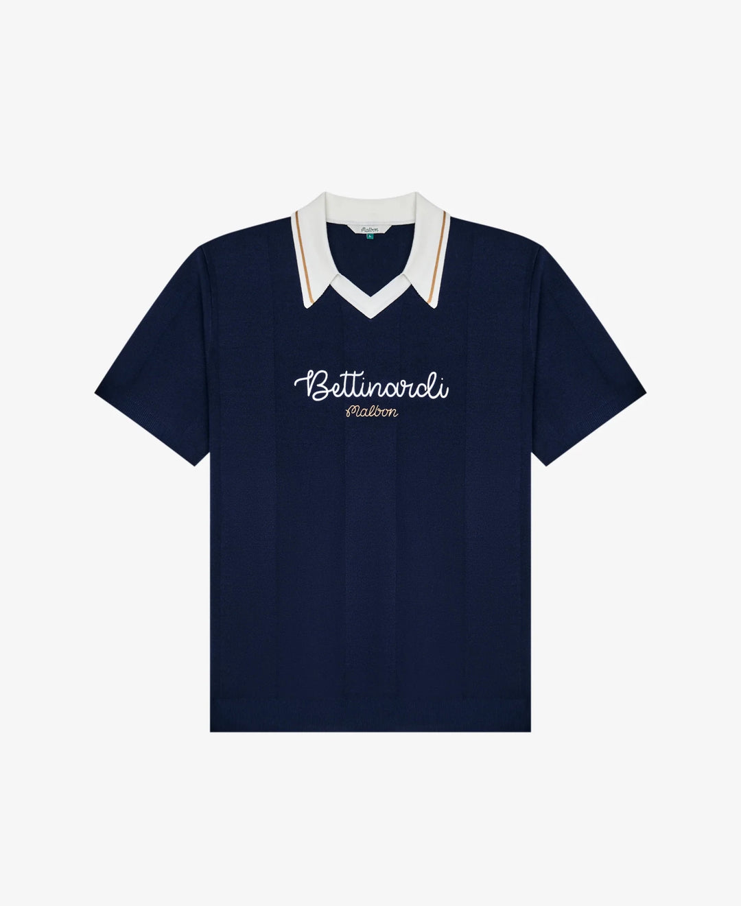 Malbon - Bettinardi Knit Polo in Maritime Blue - Kalifornia Jean Bar