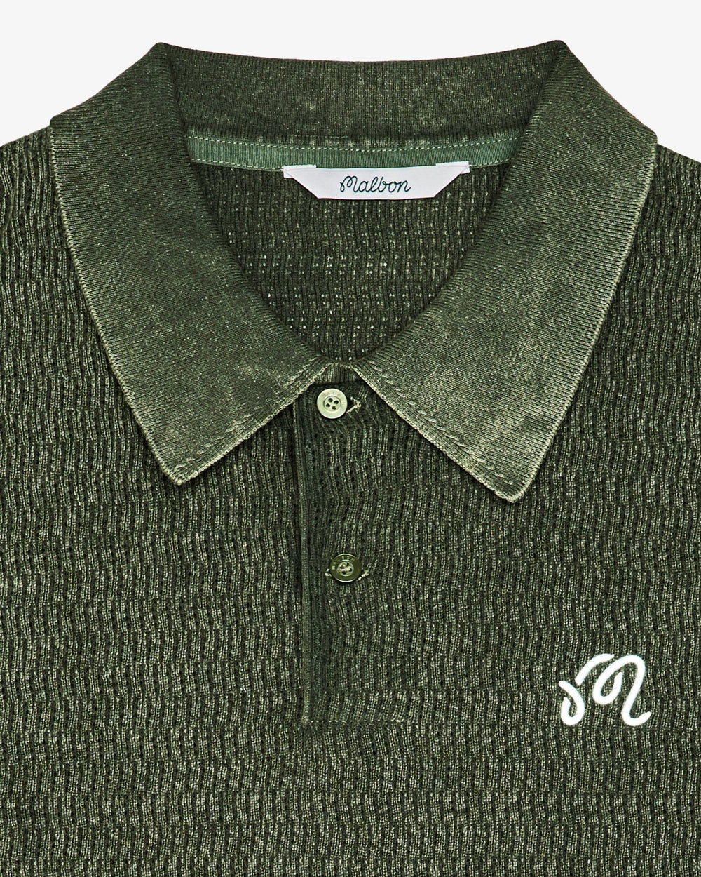 Malbon - Brickwork Polo Rifle Green - Kalifornia Jean Bar