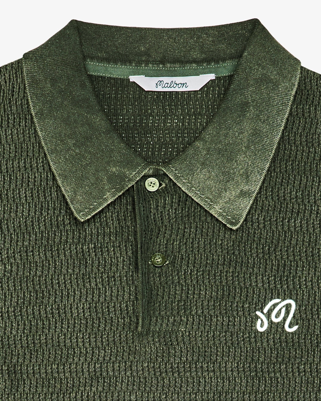 Malbon - Brickwork Polo Rifle Green - Kalifornia Jean Bar