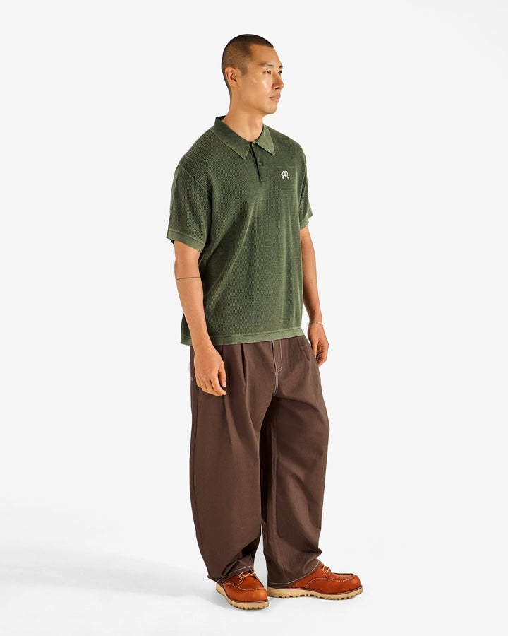 Malbon - Brickwork Polo Rifle Green - Kalifornia Jean Bar