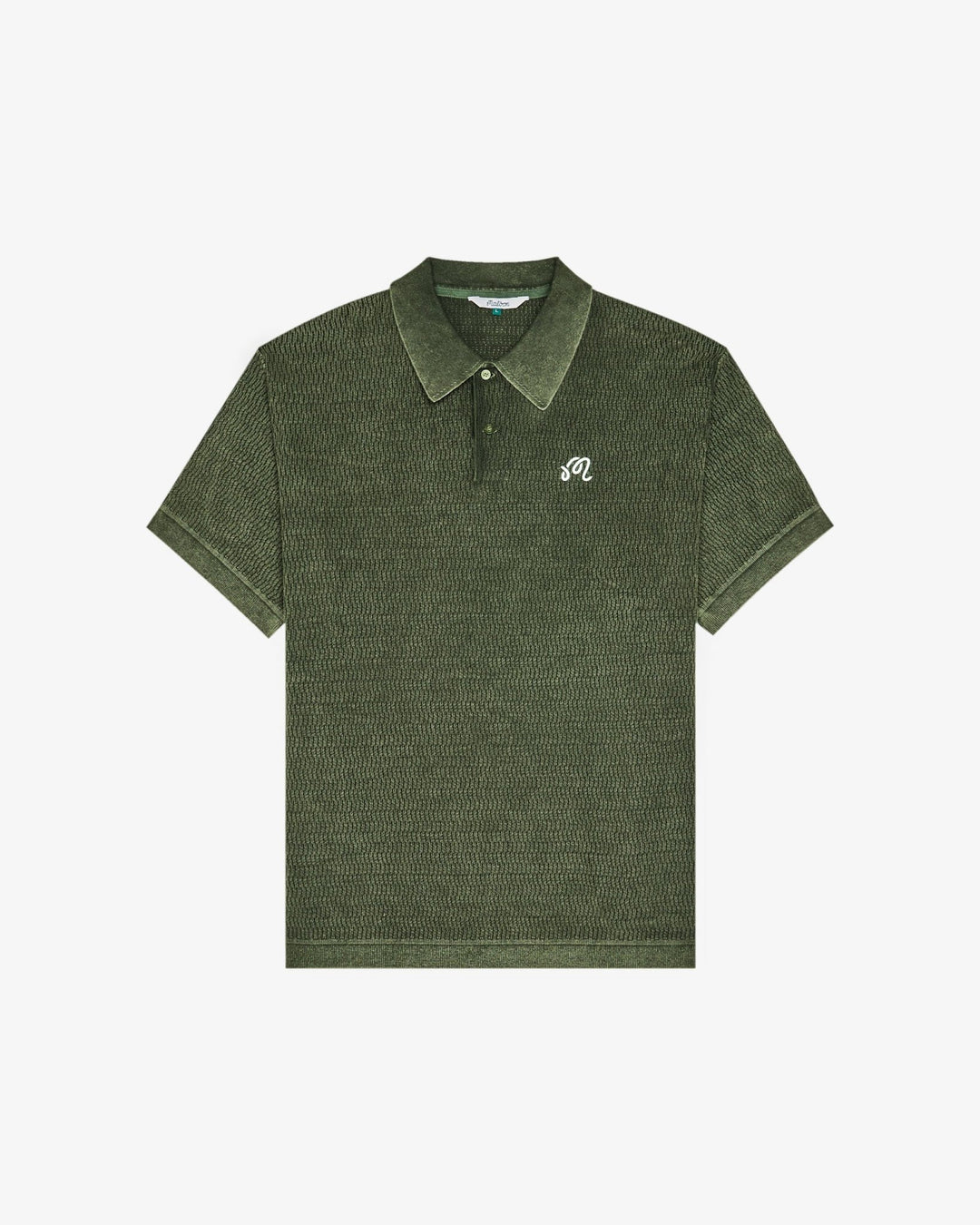 Malbon - Brickwork Polo Rifle Green - Kalifornia Jean Bar