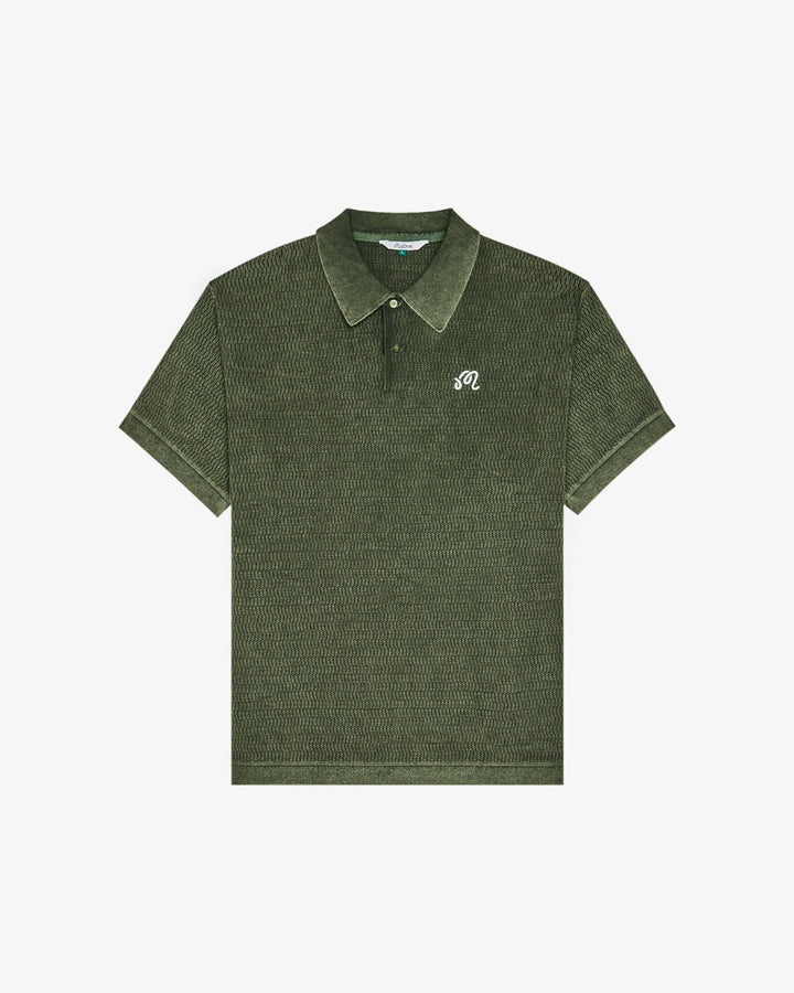 Malbon - Brickwork Polo Rifle Green - Kalifornia Jean Bar