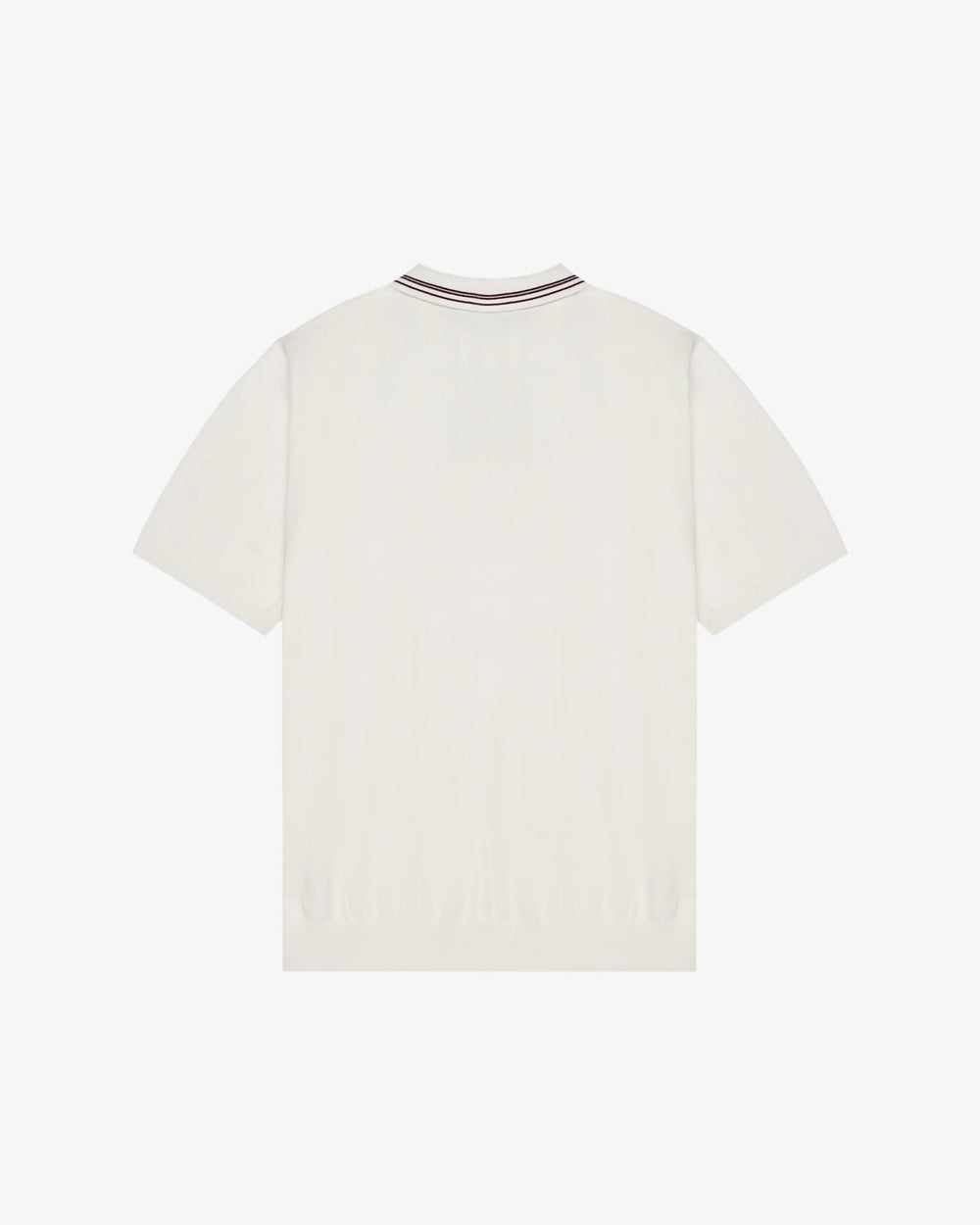 Malbon - Campania Knit Polo in Ivory - Kalifornia Jean Bar