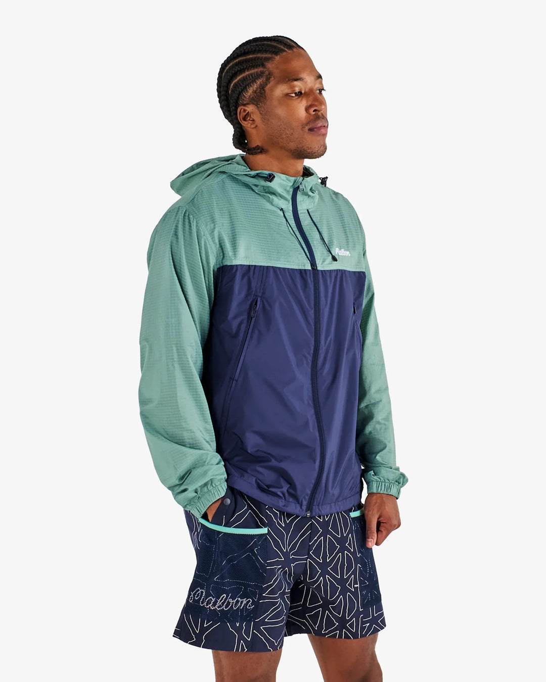 Malbon - Caribe Jacket in Marine Green/Midnight - Kalifornia Jean Bar