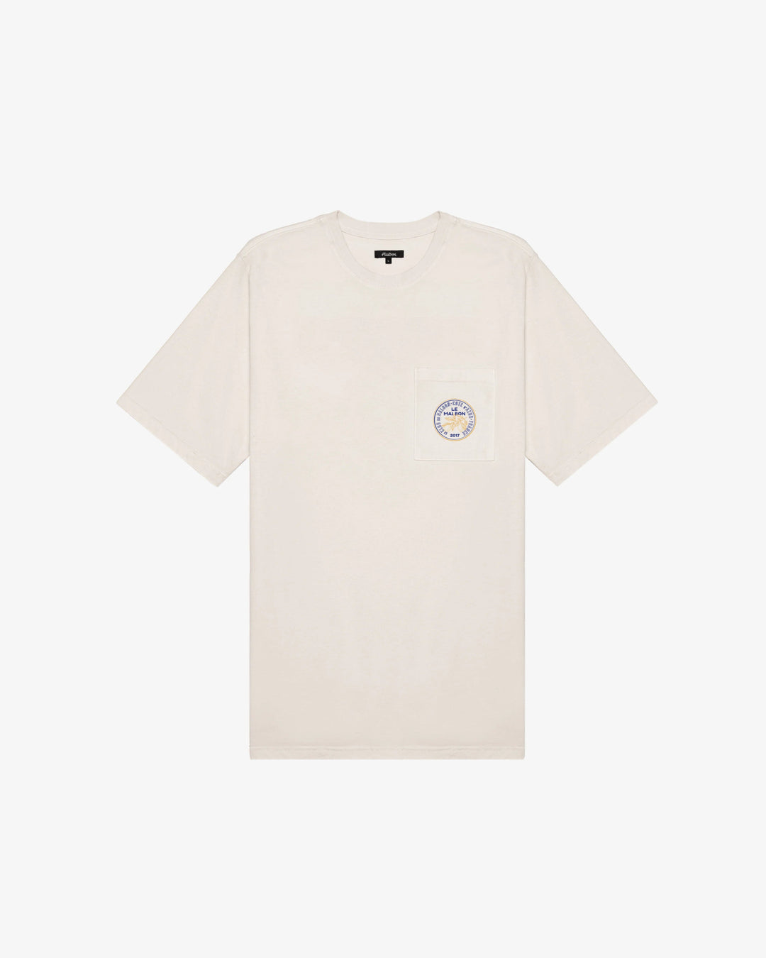 Malbon - CITRON POCKET T - SHIRT IVORY - Kalifornia Jean Bar