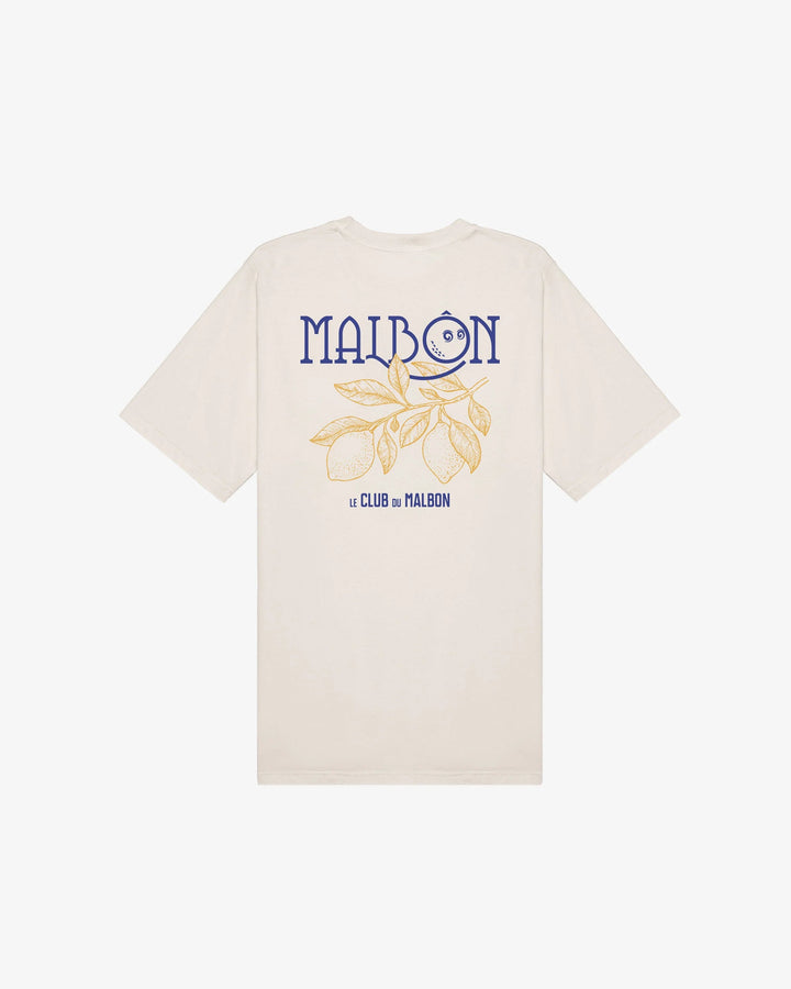 Malbon - CITRON POCKET T - SHIRT IVORY - Kalifornia Jean Bar