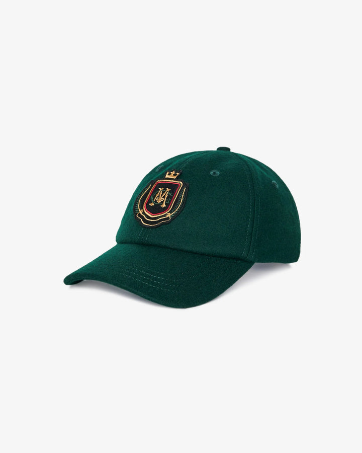 Malbon - Crest Dad Hat in Myrtle - Kalifornia Jean Bar