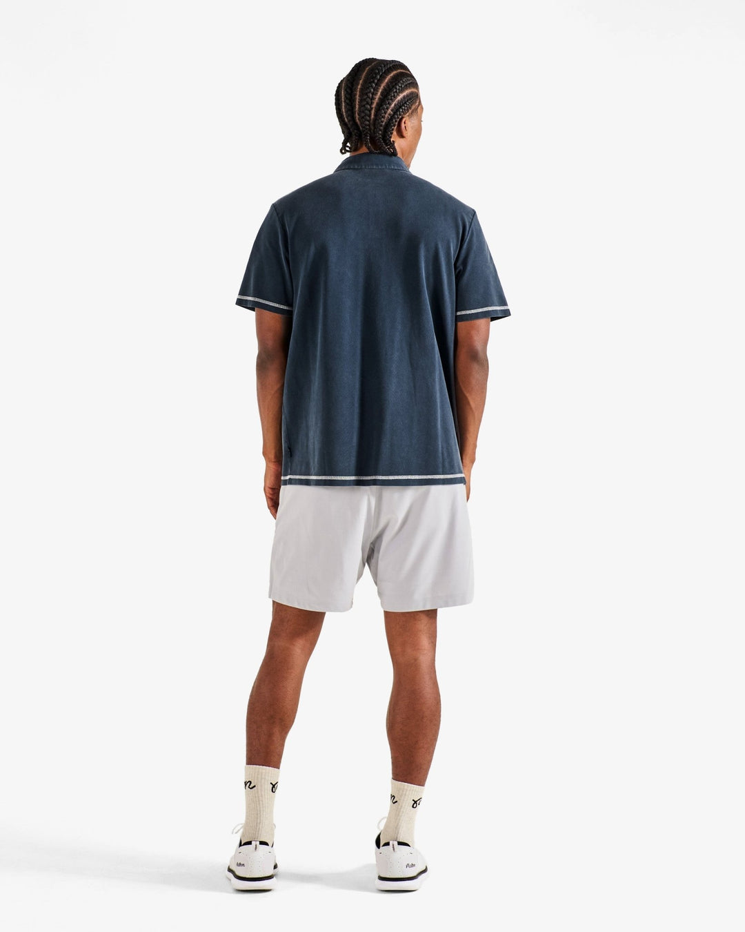 Malbon - Fairway Overdyed Polo Blueberry - Kalifornia Jean Bar