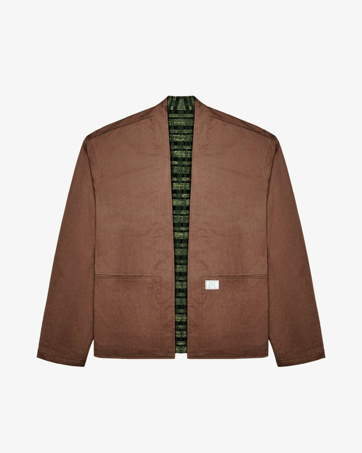 Malbon - Grounds Reversible Jacket in Brown - Kalifornia Jean Bar