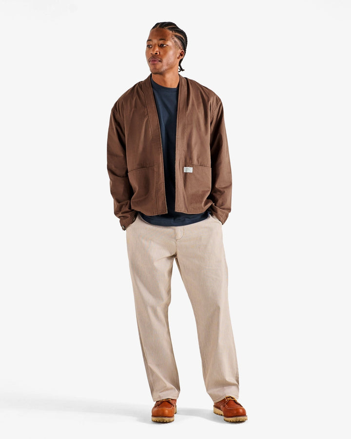Malbon - Grounds Reversible Jacket in Brown - Kalifornia Jean Bar
