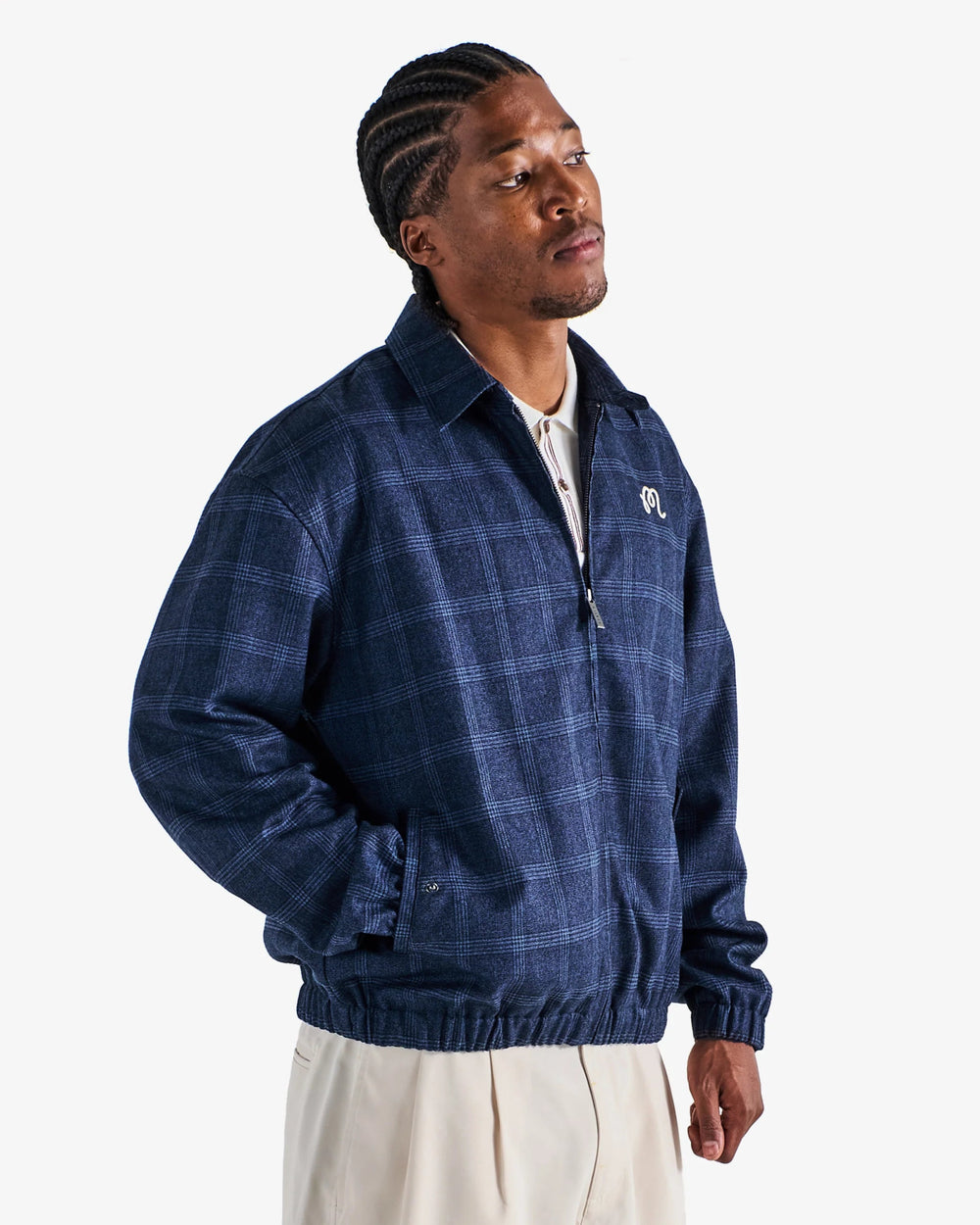 Malbon - Harrington Jacket in Multi Plaid - Kalifornia Jean Bar