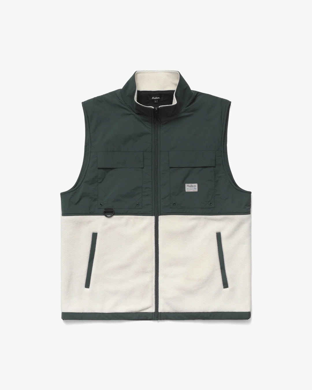 Malbon - Ivory Backcountry Polar Fleece Vest - Kalifornia Jean BarMalbon - Ivory Backcountry Polar Fleece Vest