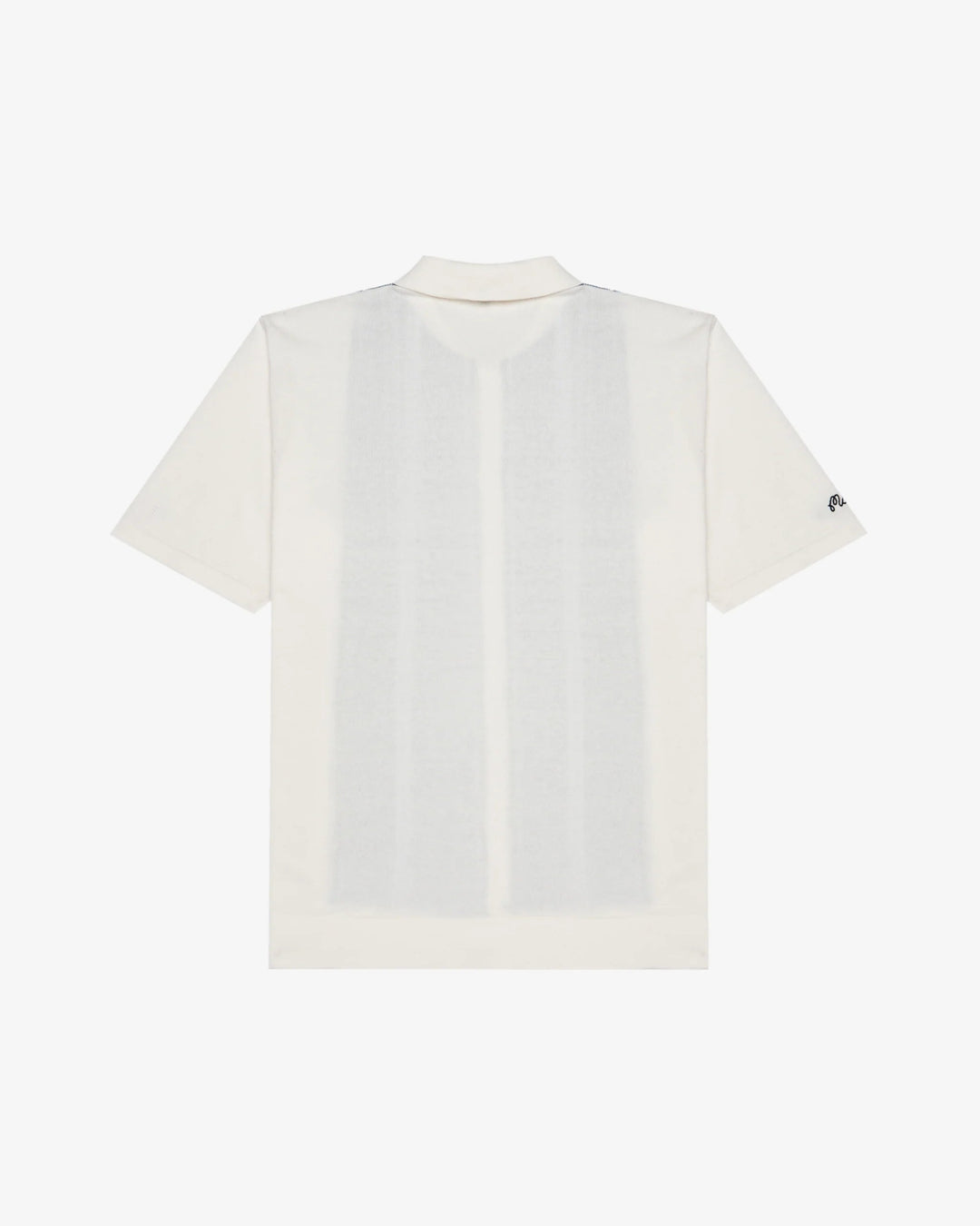 Malbon - Jude Knit Polo in Ivory - Kalifornia Jean Bar