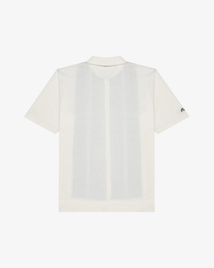 Malbon - Jude Knit Polo in Ivory - Kalifornia Jean Bar