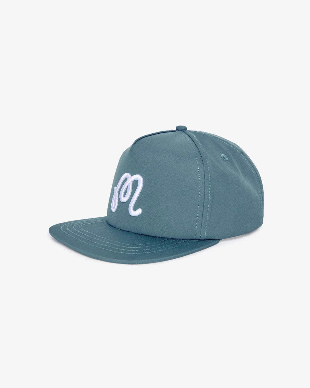 Malbon - M Snapback Aegean Blue - Kalifornia Jean Bar
