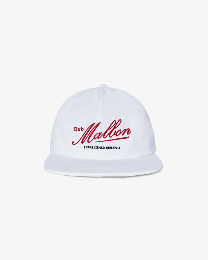 Malbon - Members White Snapback - Kalifornia Jean Bar