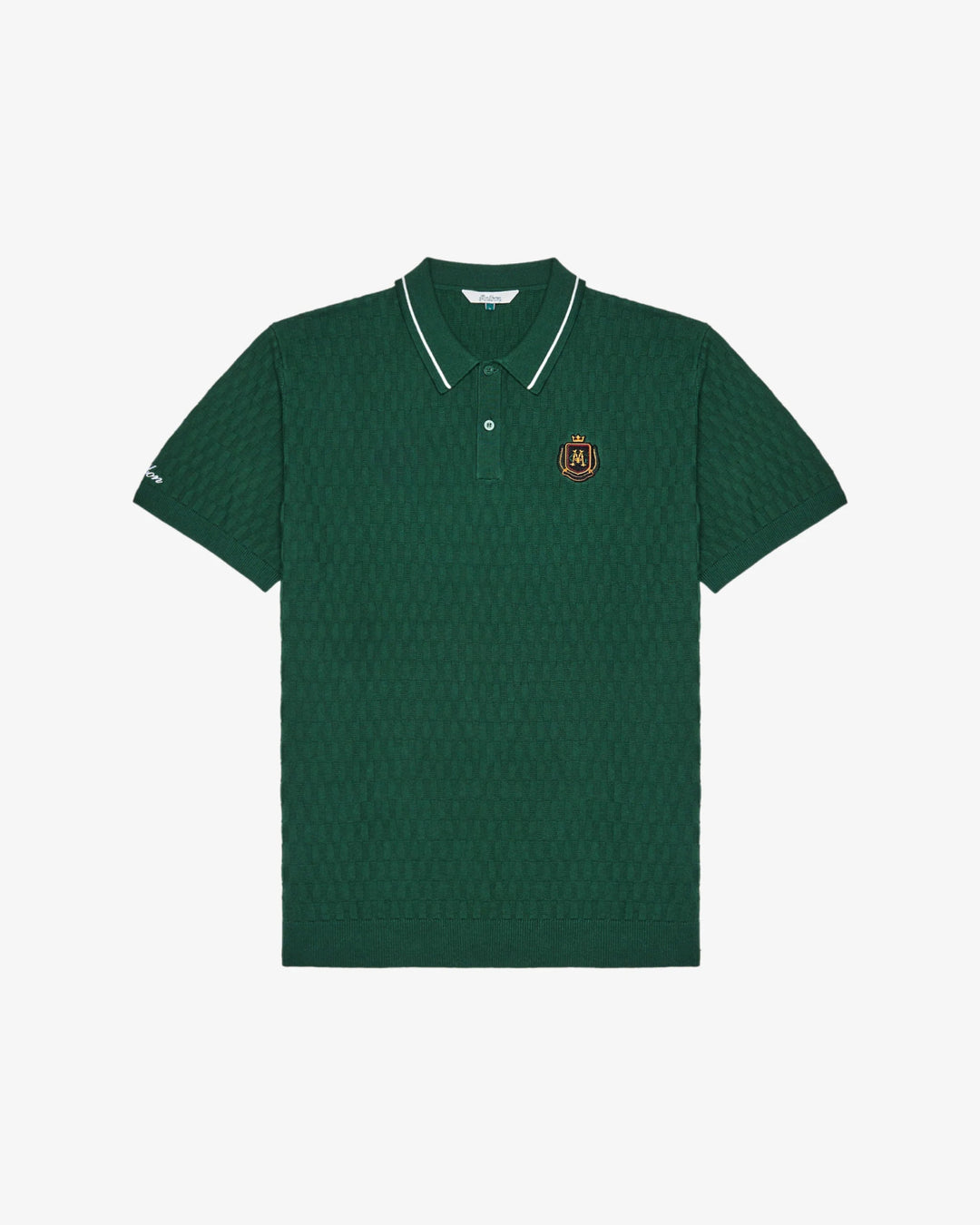 Malbon - Myrtle Crest Knit Polo - Kalifornia Jean Bar
