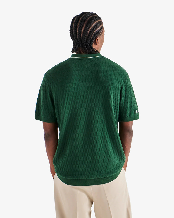 Malbon - Myrtle Crest Knit Polo - Kalifornia Jean Bar