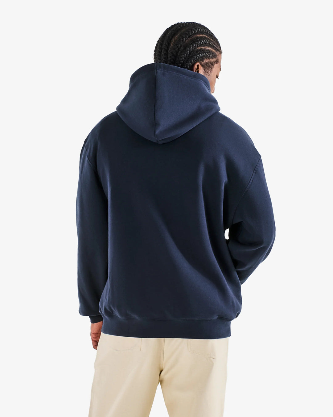 Malbon - Navy Fesque Crest Hoodie - Kalifornia Jean Bar
