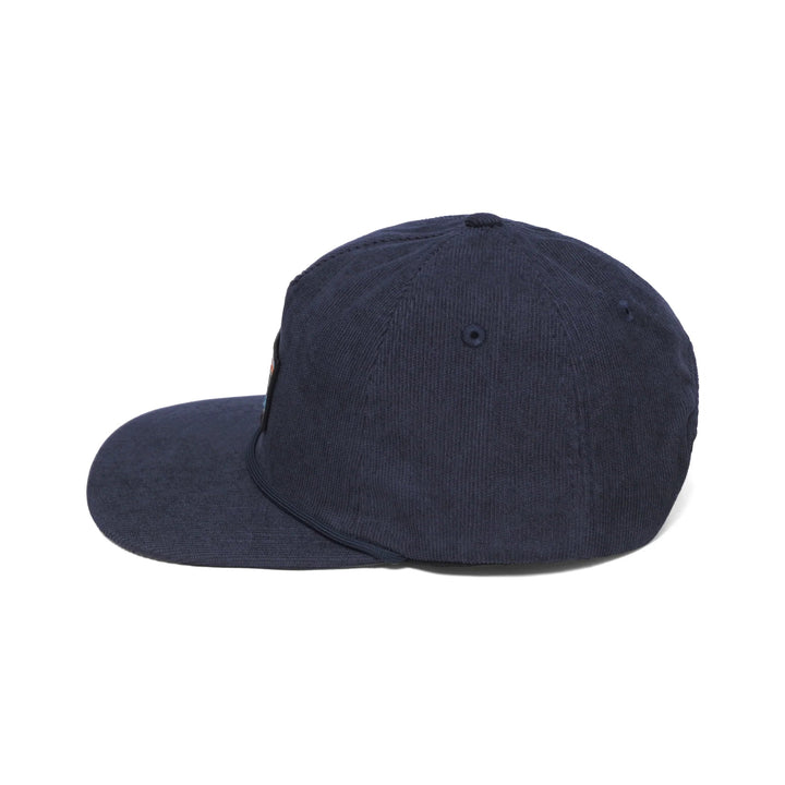 Malbon - Navy Glacier Corduroy Rope Hat - Kalifornia Jean Bar