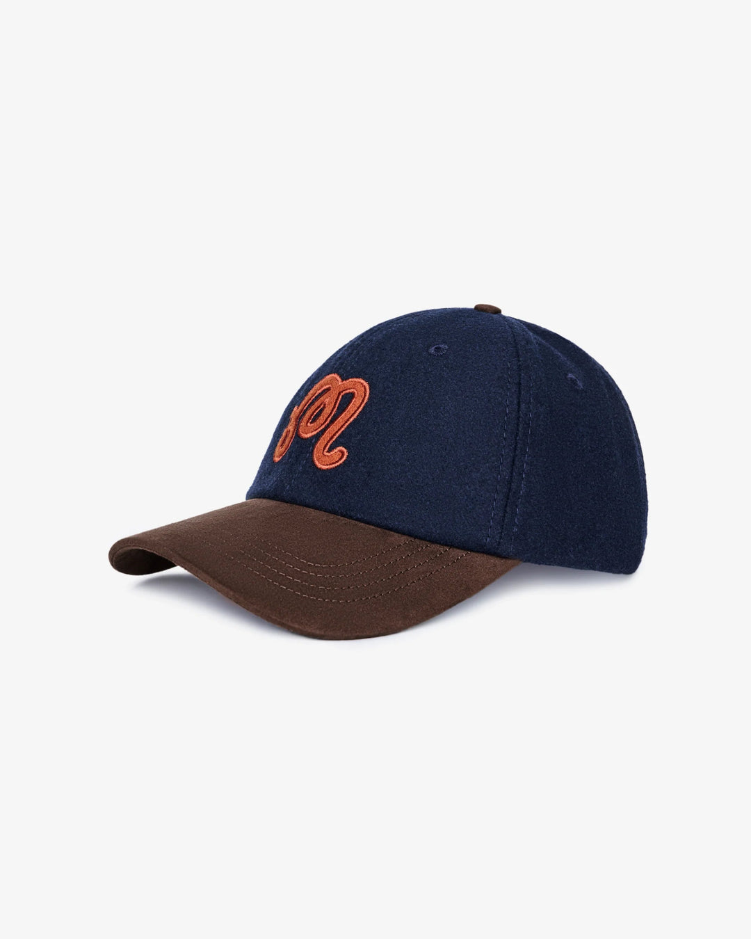 Malbon - Navy M Script Dad Hat - Kalifornia Jean Bar