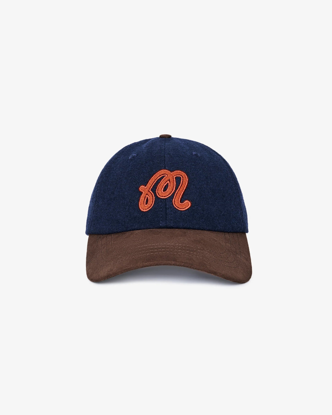 Malbon - Navy M Script Dad Hat - Kalifornia Jean Bar