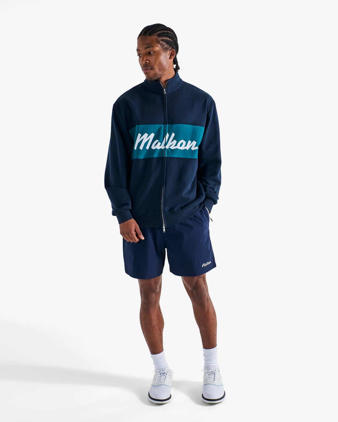 Malbon - Navy University Double Zip - Kalifornia Jean Bar