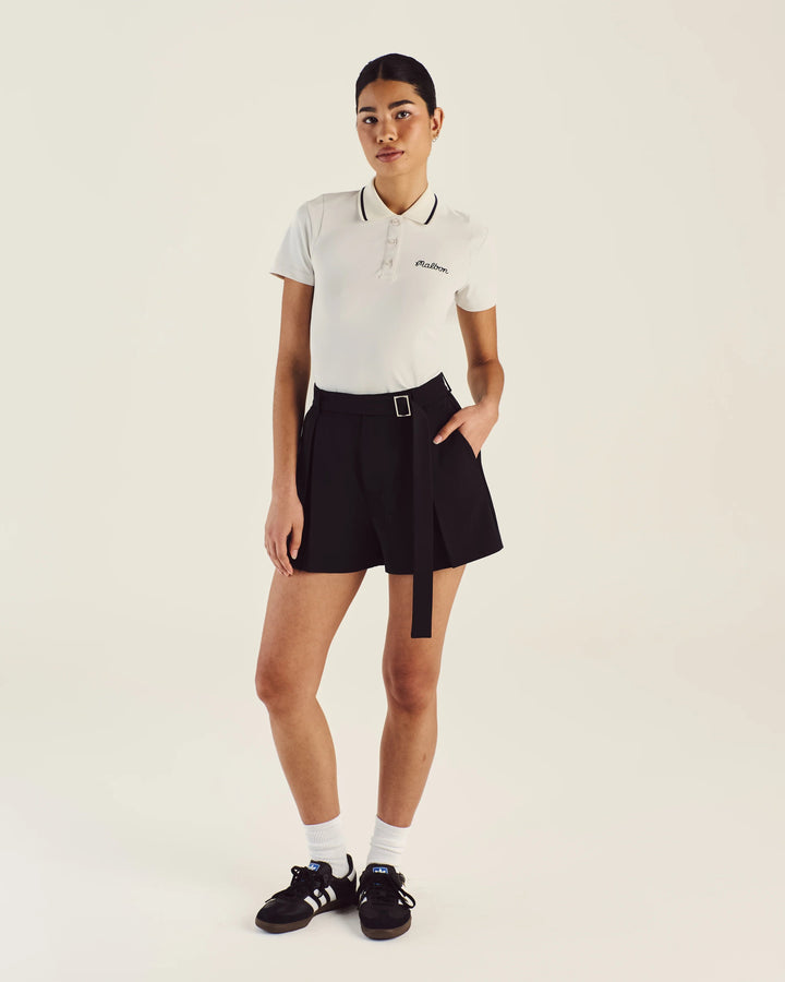 Malbon - Paloma Women's Polo White - Kalifornia Jean Bar