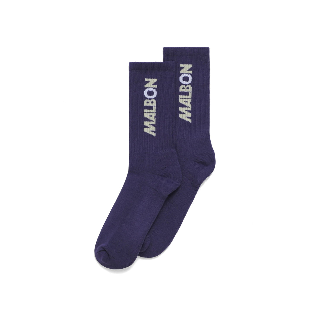 Malbon - Purple Golf & Ski Sock - Kalifornia Jean Bar