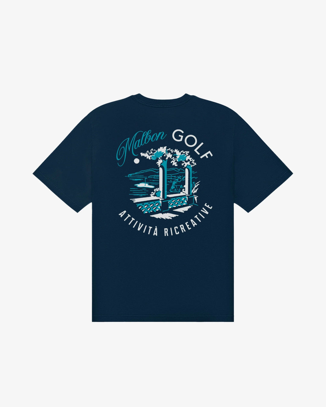 Malbon - Recreation Tee in Navy - Kalifornia Jean Bar