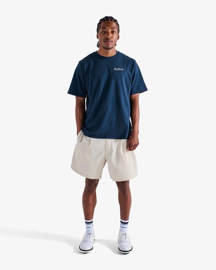 Malbon - Recreation Tee in Navy - Kalifornia Jean Bar