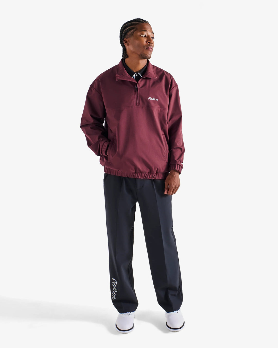 Malbon - Red Mahogany Noah Pullover - Kalifornia Jean Bar