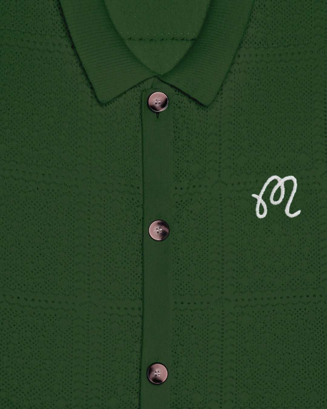 Malbon - Resort Crochet Cardigan Garden Green - Kalifornia Jean Bar