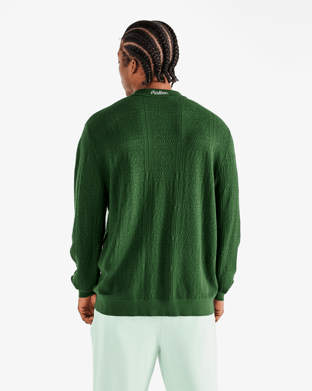 Malbon - Resort Crochet Cardigan Garden Green - Kalifornia Jean Bar