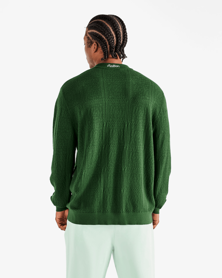 Malbon - Resort Crochet Cardigan Garden Green - Kalifornia Jean Bar