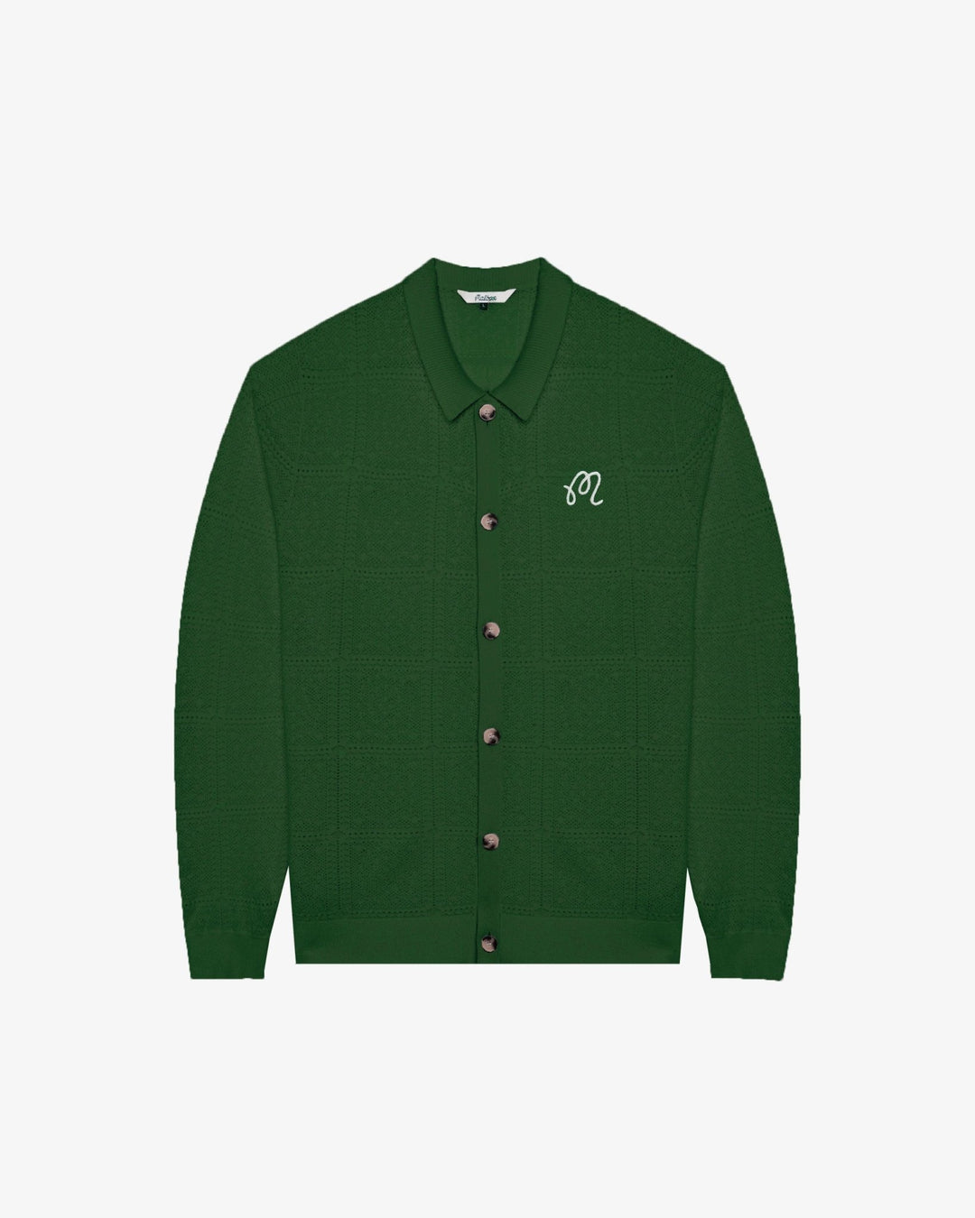 Malbon - Resort Crochet Cardigan Garden Green - Kalifornia Jean Bar