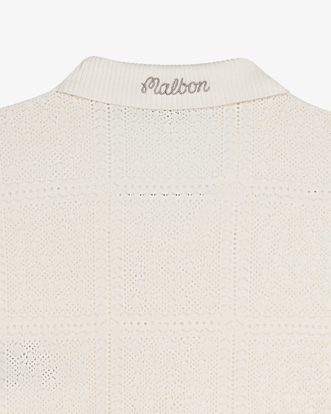 Malbon - Resort Crochet Cardigan Whisper White - Kalifornia Jean Bar