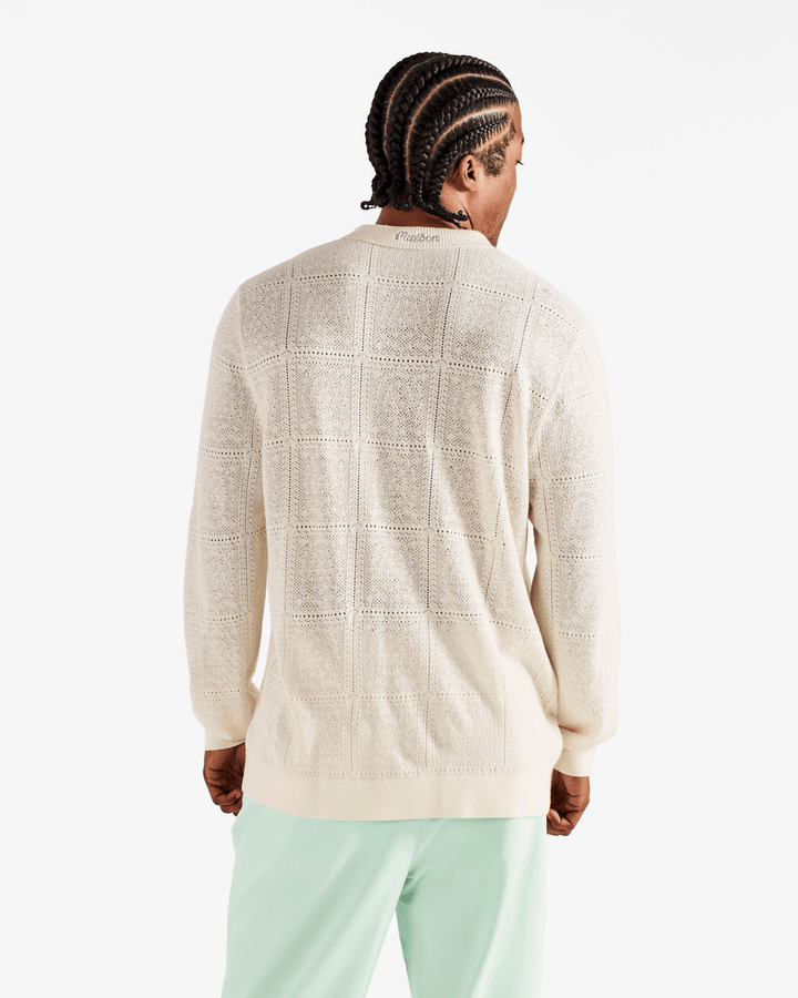Malbon - Resort Crochet Cardigan Whisper White - Kalifornia Jean Bar