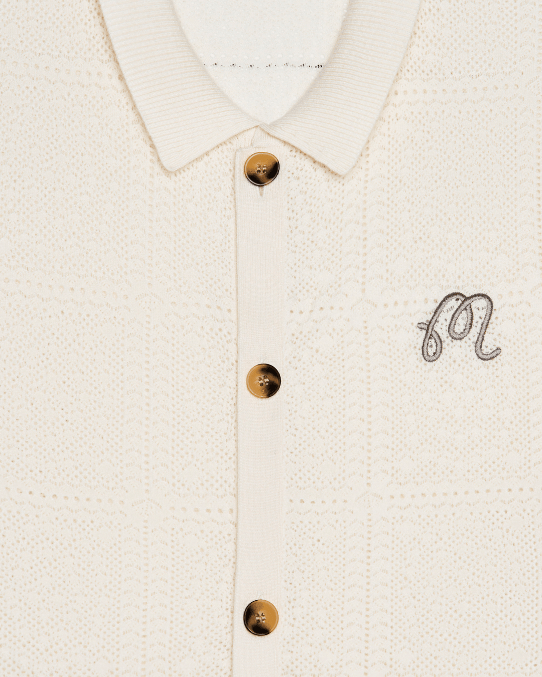 Malbon - Resort Crochet Cardigan Whisper White - Kalifornia Jean Bar